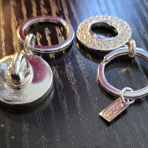 Coach Interlocking Keychain - Picture 3 of 4